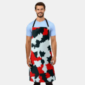 Abstrakt Schürze (Getragen)