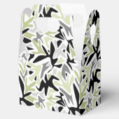 Abstrakt, schwarz und grün, Jugend, modern, kreati Geschenkschachtel (Geöffnet)