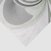 Abstrakt Schwarz und Weiß mit einem grünen Fraktal Seidenpapier (Ausschnitt)