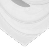 Abstrakt Schwarz und Weiß mit einem grünen Fraktal Tischdecke (Schrägansicht)