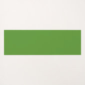 Abstrakt Schwarz und Weiß mit einem grünen Fraktal Yogamatte (Rückseite (Horizontal))