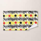 Abstrakt Scribble Polka Dot Pattern Badhandtuch Set (Handtuch)