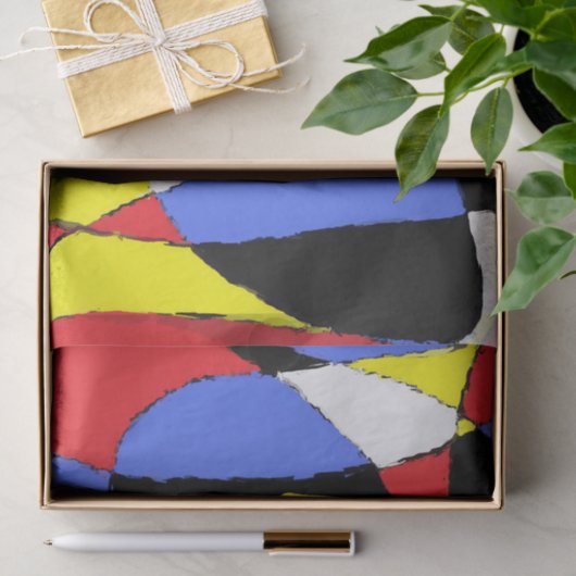 Abstrakt Seidenpapier (Geschenk)