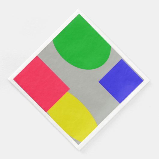 Abstrakt Serviette (Ecke)