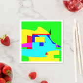 Abstrakt Serviette (Beispiel)