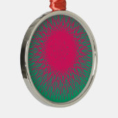 abstrakt silbernes ornament (Rechts)
