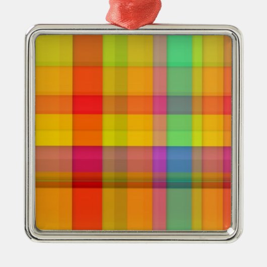 Abstrakt Silbernes Ornament (Vorne)