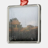 Abstrakt Silbernes Ornament (Links)