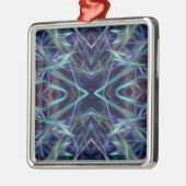 Abstrakt Silbernes Ornament (Links)