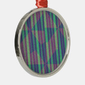 Abstrakt Silbernes Ornament (Rechts)