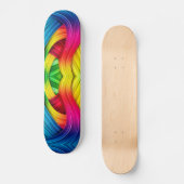 Abstrakt Skateboard (Vorderseite)