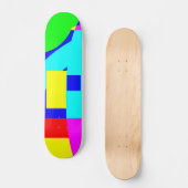 Abstrakt Skateboard (Vorderseite)
