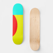 Abstrakt Skateboard (Vorderseite)
