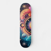 Abstrakt Skateboard (Vorderseite)