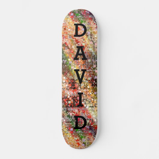 Abstrakt Skateboard (Vorderseite)