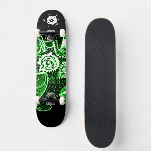 Abstrakt Skateboard (Vorderseite)