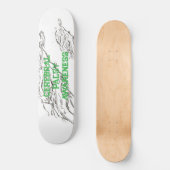 abstrakt skateboard (Vorderseite)
