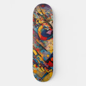 Abstrakt Skateboard (Vorderseite)