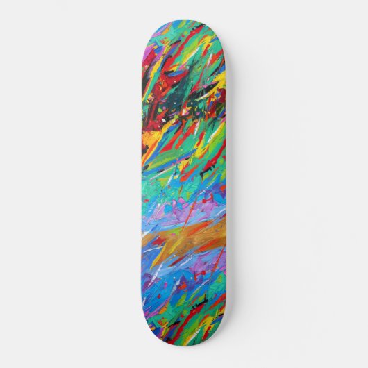 Abstrakt Skateboard (Vorderseite)