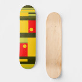 Abstrakt Skateboard (Vorderseite)