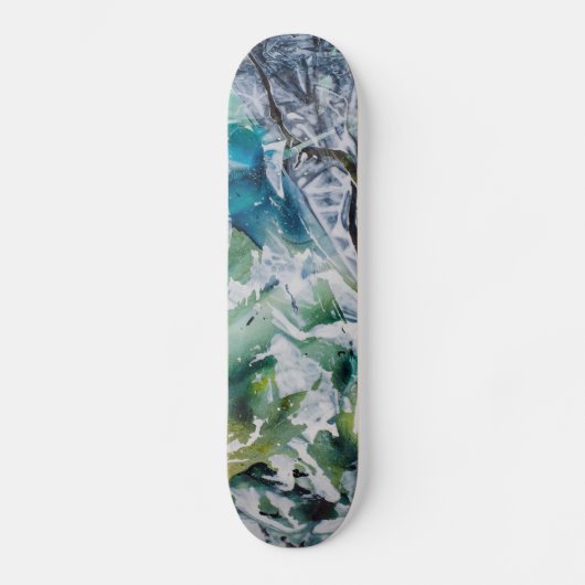 Abstrakt Skateboard (Vorderseite)