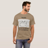 Abstrakt Sketch Paul Klee T-Shirt (Vorne ganz)