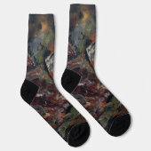 Abstrakt Socken (Rechts)