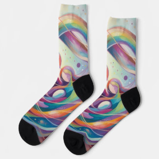 Abstrakt Socken