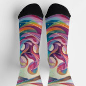 Abstrakt Socken (Oben)