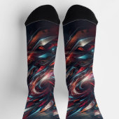 Abstrakt Socken (Oben)