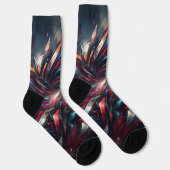 Abstrakt Socken (Rechts)