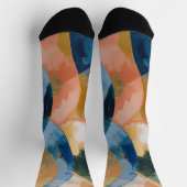 Abstrakt Socken (Oben)