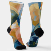 Abstrakt Socken (Gewinkelt)