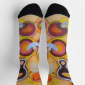 abstrakt socken (Oben)