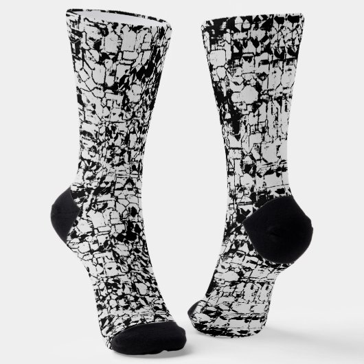 Abstrakt Socken (Gewinkelt)