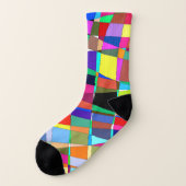 abstrakt socken (Links - Außen)