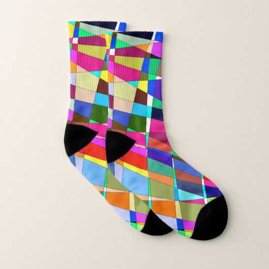 abstrakt socken (Paar)