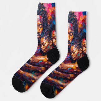 Abstrakt Socken