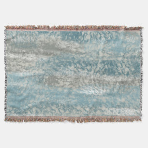 Abstrakt Soft Hues Grau Aquamarin Decke