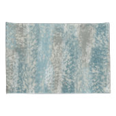 Abstrakt Soft Hues Grau Aquamarin Kissenbezug (Rückseite-Rechts)