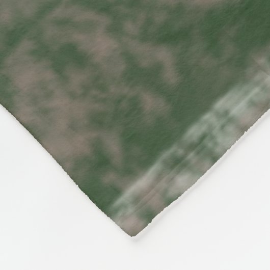 Abstrakt Soft Hues Grau Beige Green Fleecedecke (Ecke)