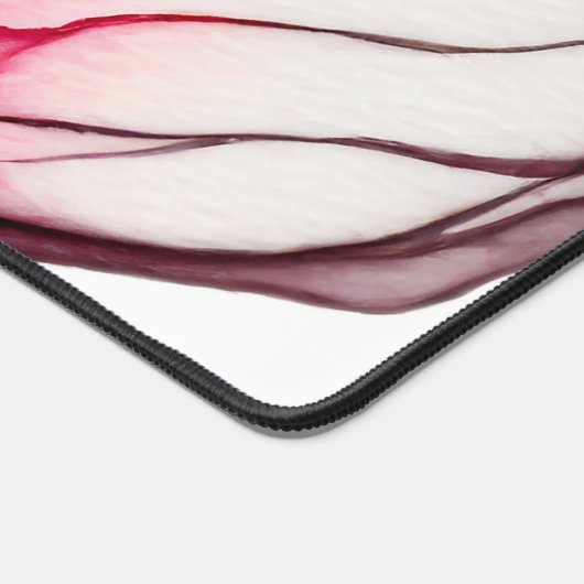 Abstrakt Sparkling Wine Red ID1018 Schreibtischunterlage (Ecke)