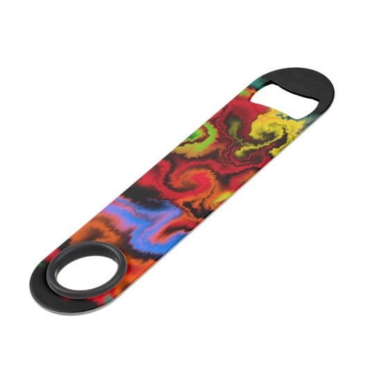 Abstrakt Speed Flaschenöffner (Rückseite Schrägansicht)