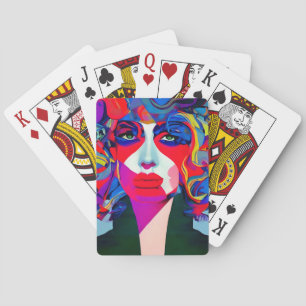 Abstrakt Spielkarten