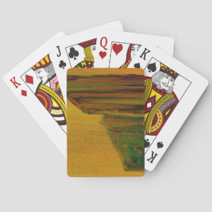 Abstrakt Spielkarten Design Pier