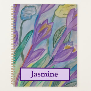 Abstrakt Spring Crocus Planer