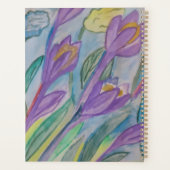 Abstrakt Spring Crocus Planer (Rückseite)