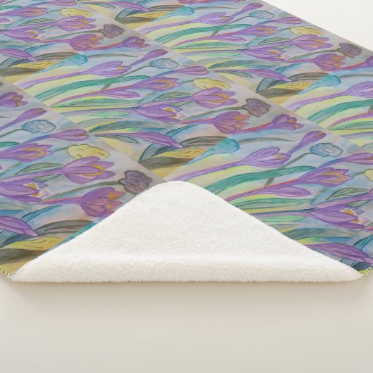 Abstrakt Spring Crocus Sherpadecke (3/4)