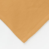 Abstrakt Squishy Cubes Burnt Orange Fleecedecke (Ecke)