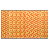 Abstrakt Star Geometric - Orange und Gold Stoff (Yard (91,4 cm))